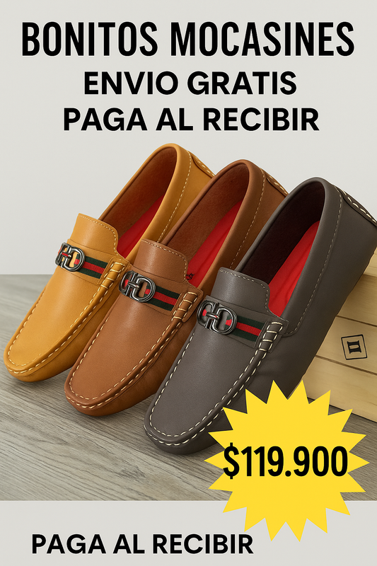Mocasin caballero Gucci calzado casual