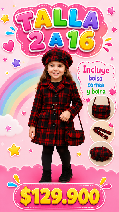 Gaban cuadros niña  irlandés