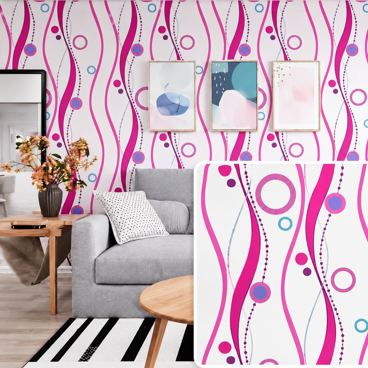 Papel Adhesivo Para Pared VA-16746