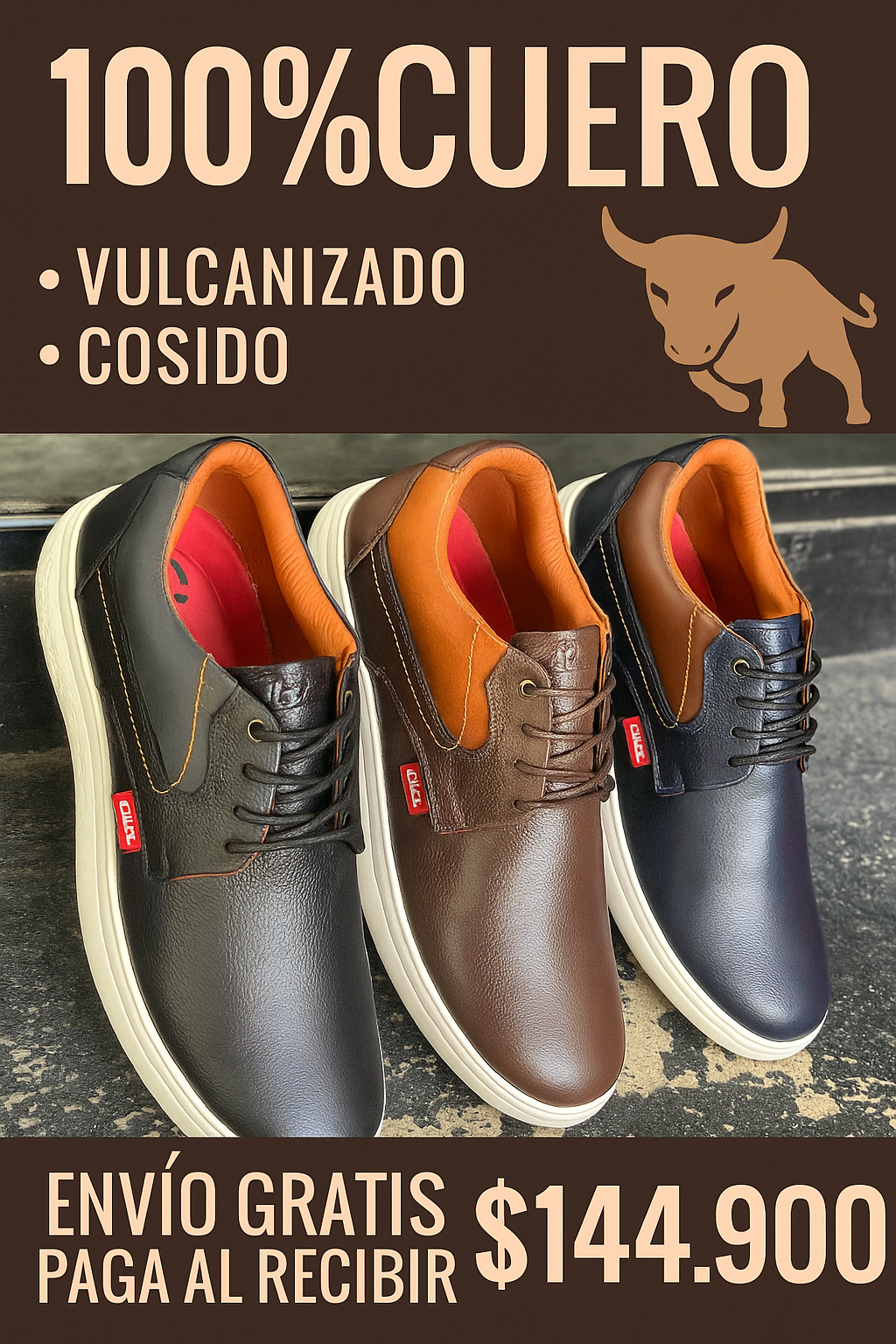 CLARKS CABALLERO 100% CUERO