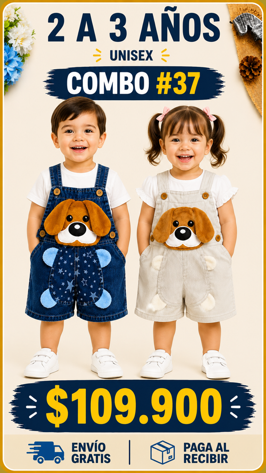 2 a 3 años combo # 37