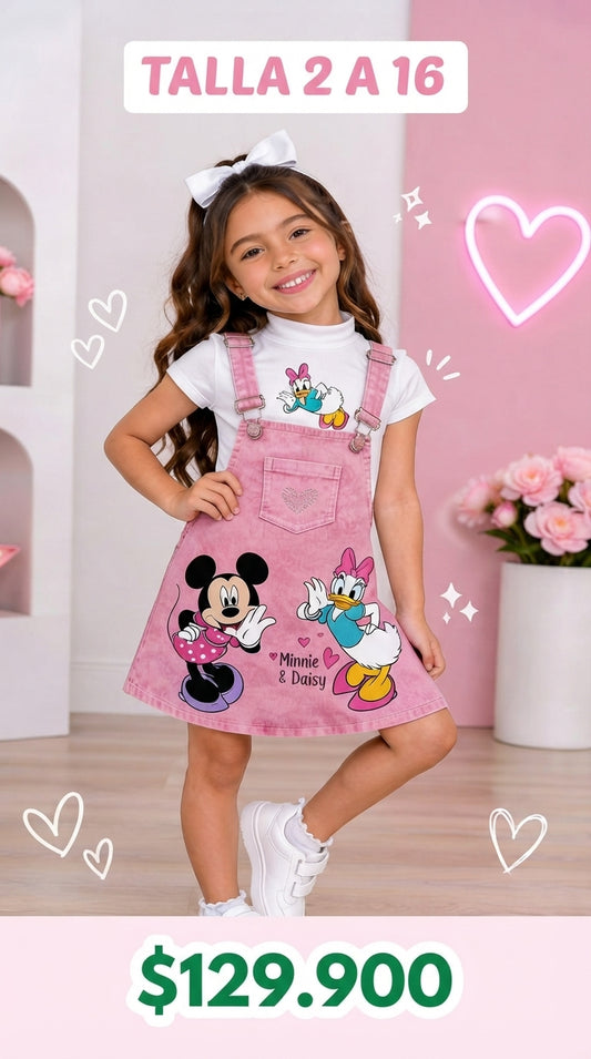 Jardinera y blusa  JEANSKIDS-3