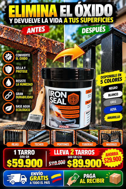 Iron seal reparacion