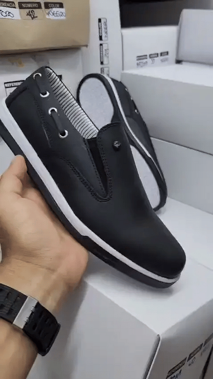 MOCASINES ELABORADOS EN CUERO