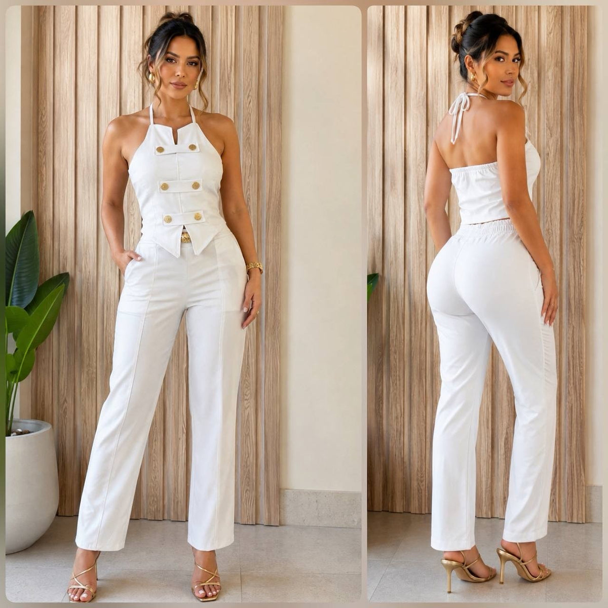Blusa y pantalon set Capital