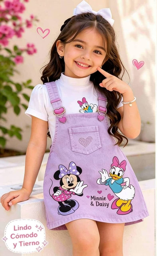 Jardinera y blusa  JEANSKIDS-3