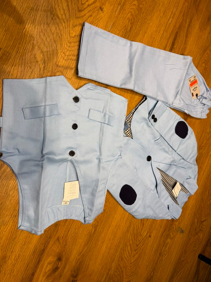 Conjunto Blazer chaleco y pantalón H58-A